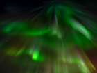 Iceland. Northern Lights over Isafjordur, the capital of the Westfjords during autumn. Art Print